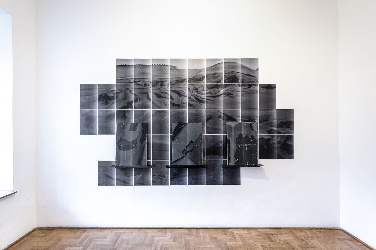 New, Grey, Polished ChromeSolo exhibition by Mark Fridvalszki